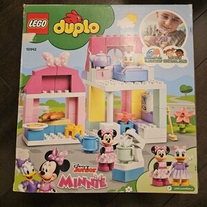 LEGO DUPLO Disney Minnie Mouse Playhouse - Pink, Blue, White
